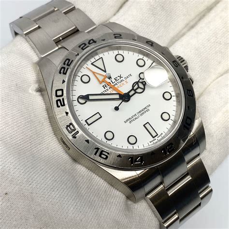 rolex explorer 2 resistente all acqua|rolex explorer ii price.